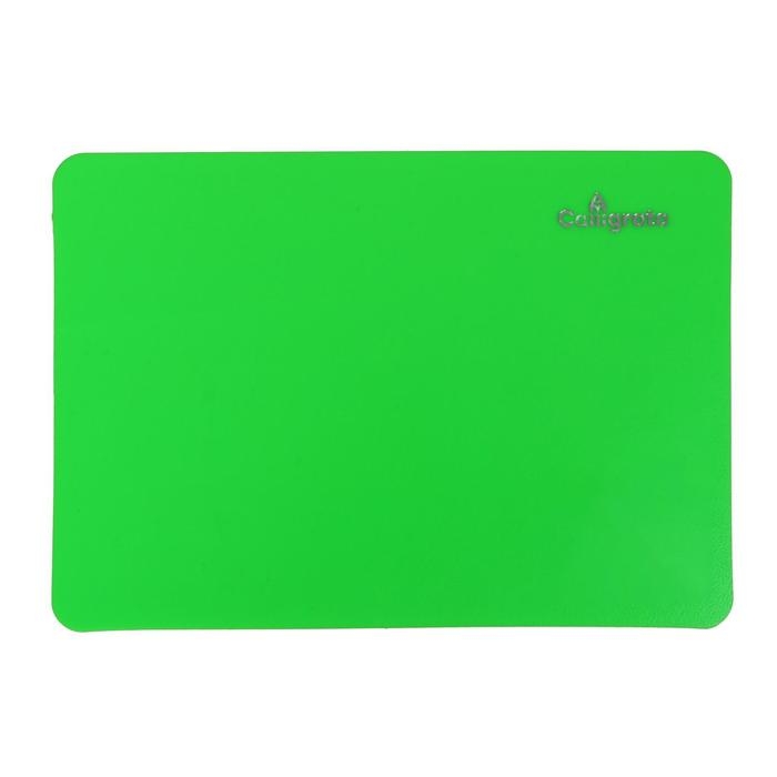 Доска для лепки пластиковая А5 Calligrata,  Доска для лепки пластиковая А5 Calligrata, "Яркое творчество", неон зелёный