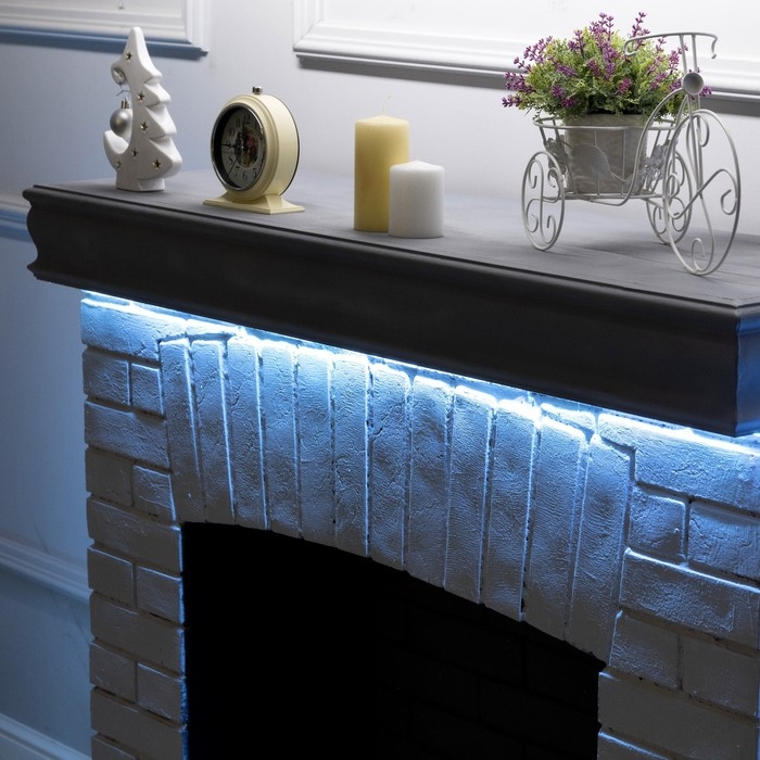 Комплект светодиодной ленты Luazon Lighting 5 м, IP65, SMD5050, 30 LED/м, USB, пульт ДУ, приложение, RGB Комплект светодиодной ленты Luazon Lighting 5 м, IP65, SMD5050, 30 LED/м, USB, пульт ДУ, приложение, RGB