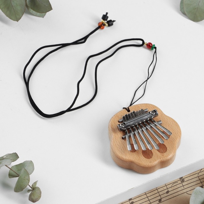 Калимба Калимба "Лапка" Music Life, 8 язычков, 7 х 5 х 1,8 см, дерево