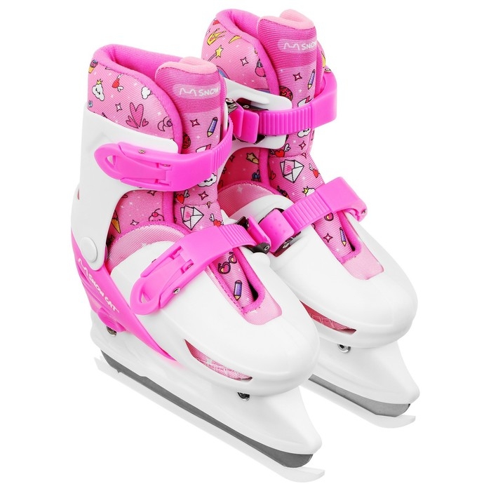 Коньки детские раздвижные Snow Cat, р. 30-33 Коньки детские раздвижные Snow Cat, р. 30-33