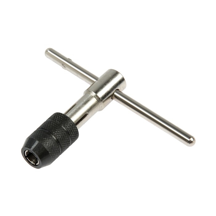 Метчикодержатель ТУНДРА, Т-образный, цанговый зажим, М5 - М12 Метчикодержатель ТУНДРА, Т-образный, цанговый зажим, М5 - М12