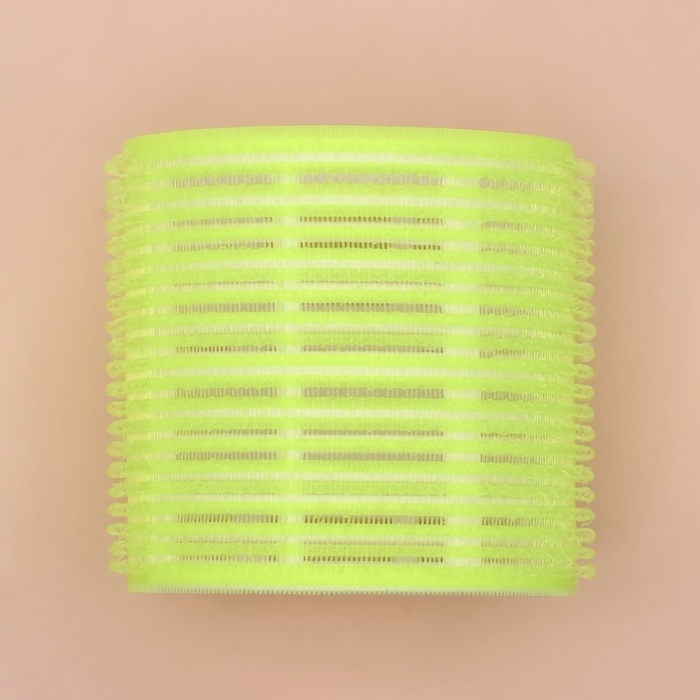 Бигуди «Липучка», d = 6 см, в косметичке, 6 шт, цвет МИКС