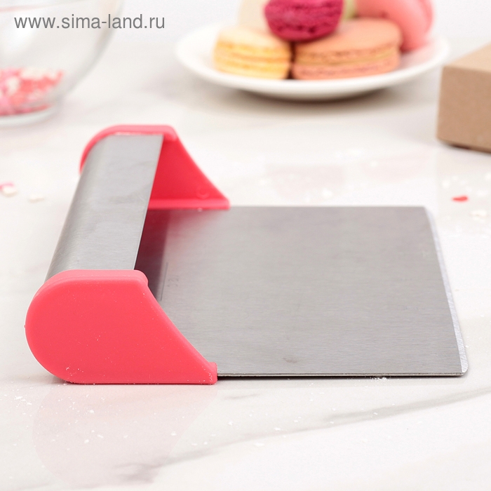 Шпатель кондитерский с размерной линейкой, 15,5×13 см, цвет МИКС Шпатель кондитерский с размерной линейкой, 15,5×13 см, цвет МИКС