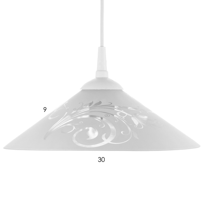 Светильник BayerLux Подвес "Вьетнамка" E27 60Вт 30см.