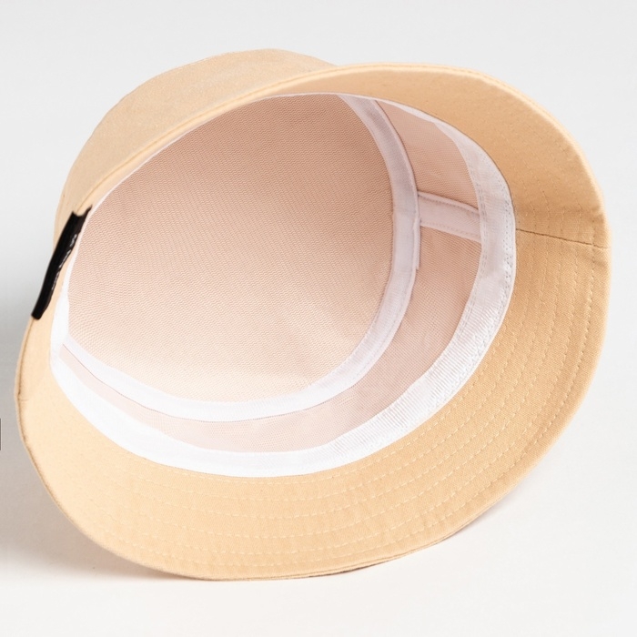 Панама детская Панама детская "Классика" MINAKU цвет бежевый, р-р 52