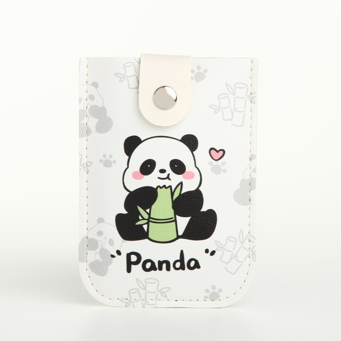 Картхолдер на кнопке, цвет белый Картхолдер на кнопке, цвет белый