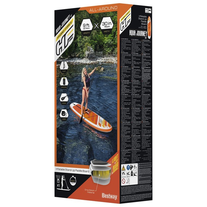 SUP доска Aqua Journey, 274x76x12 см, 65349 Bestway SUP доска Aqua Journey, 274x76x12 см, 65349 Bestway