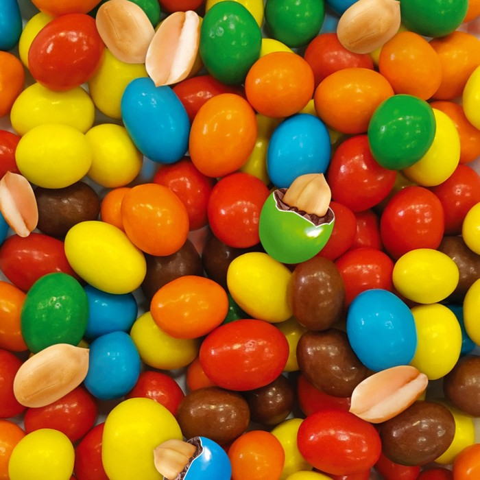 Драже  Драже "Трюк" арахис в кондитерской и сахарной оболочке 1600 г