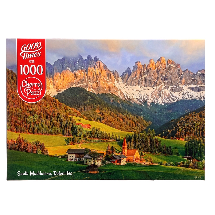 Пазл «Санта-Маддалена, Доломиты», 1000 элементов Пазл «Санта-Маддалена, Доломиты», 1000 элементов
