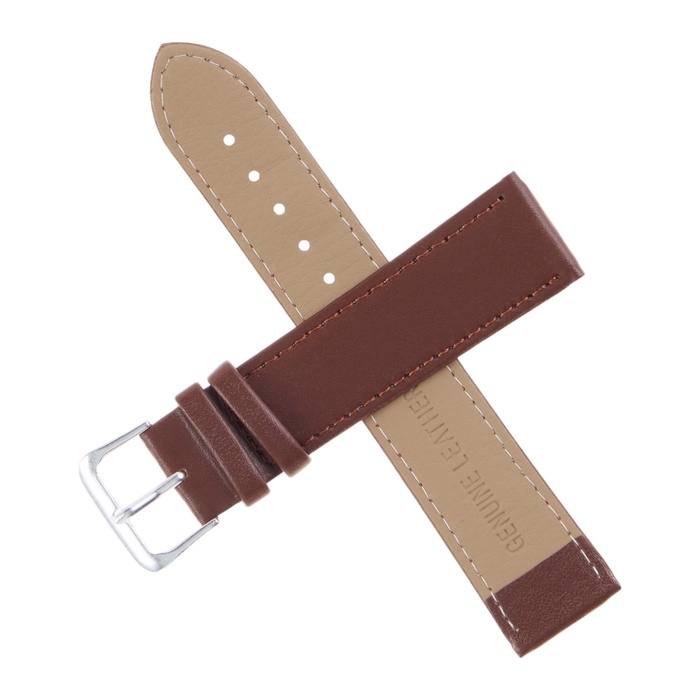 Ремешок для часов Ремешок для часов "Соломон", 20 мм, натуральная кожа, l-20 см, коричневый