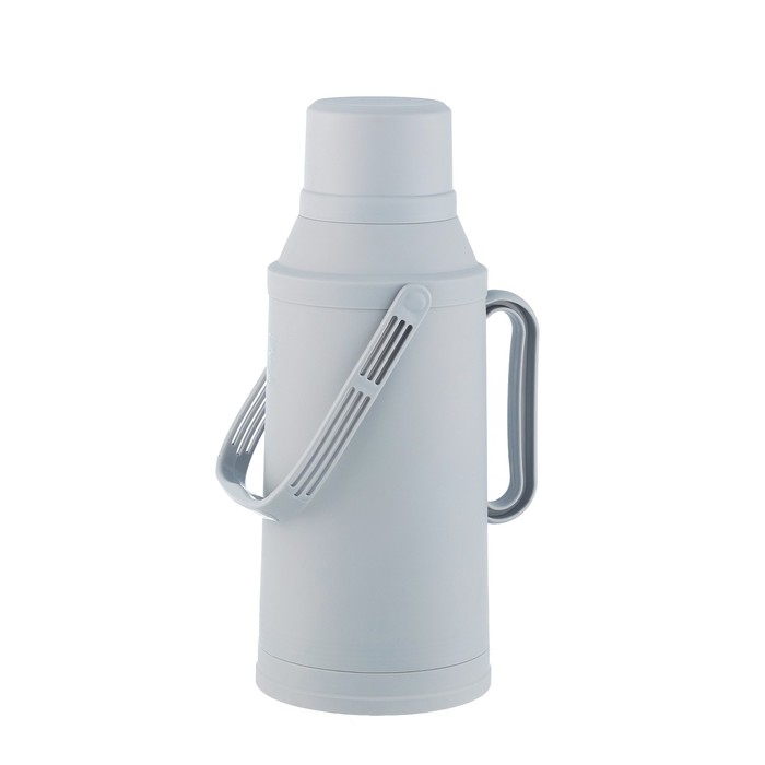 Термос 3.2 л, со стеклянной колбой, сохраняет тепло 36 ч, серый Термос 3.2 л, со стеклянной колбой, сохраняет тепло 36 ч, серый