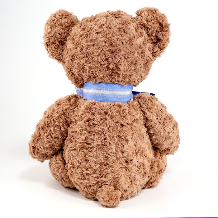 Мягкая игрушка «Медведь», кудрявый, 55 см, цвет коричневый