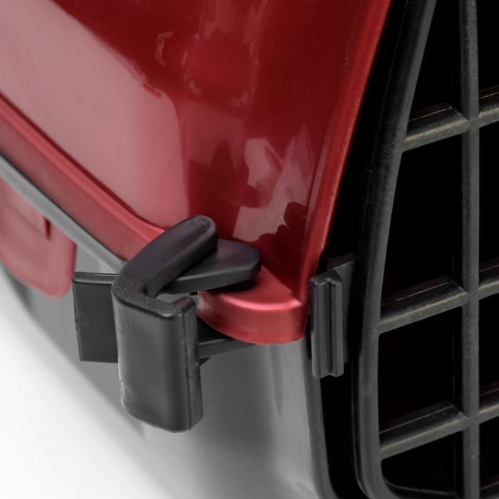 Переноска для животных  Переноска для животных "Сириус", 33,5 х 31 х 50 см, красный перламутр