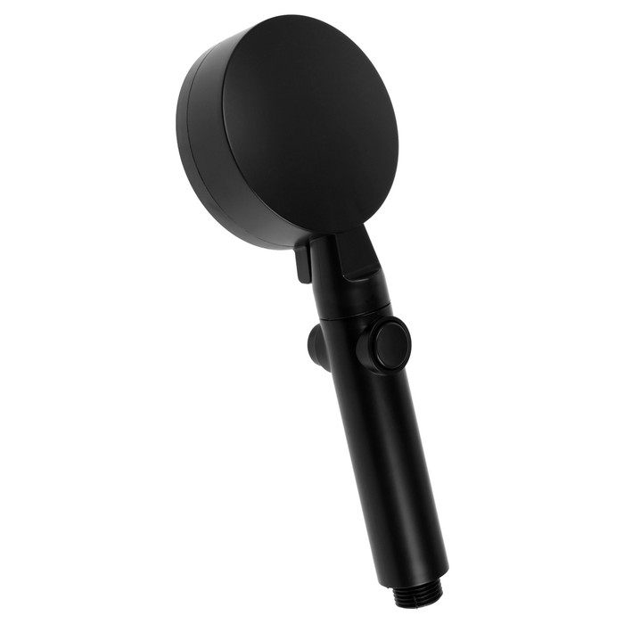 Лейка для душа ZEIN Z3539, d=90 мм, 5 режимов, кнопка  Лейка для душа ZEIN Z3539, d=90 мм, 5 режимов, кнопка "стоп", съёмный верх, черная