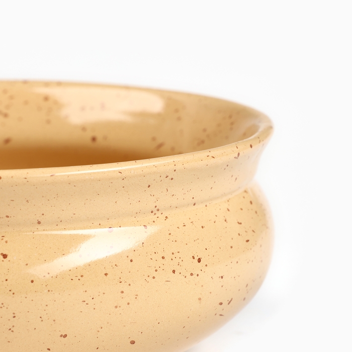 Тарелка глубокая Тарелка глубокая "Скифская средняя" 0,5л / 14х6см, каракум