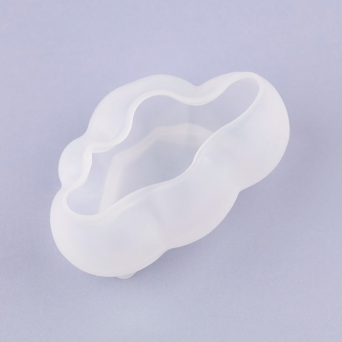Молд «Облако», силикон, 8×5×3,5 см, прозрачный Молд «Облако», силикон, 8×5×3,5 см, прозрачный