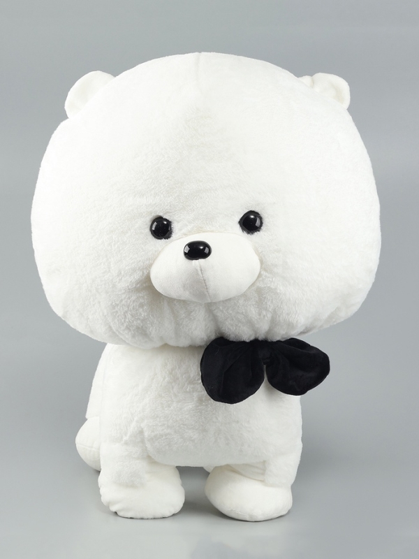Мягкая игрушка «Собака в бабочке», 60 см, цвет белый