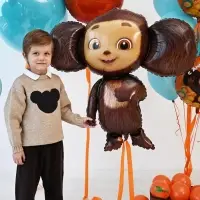 Воздушный шар фольгированный 33" &laquo;Чебурашка&raquo;