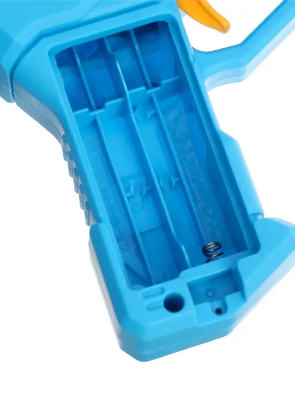 Генератор мыльных пузырей &laquo;Пистолет&raquo;, световые эффекты, работает от батареек, цвет голубой