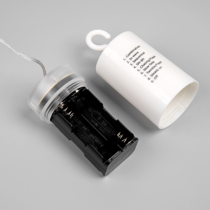 Фигура светодиодная  Фигура светодиодная "Салют", ААx4 (не в компл.), 120 LED, свечение теплоё белое