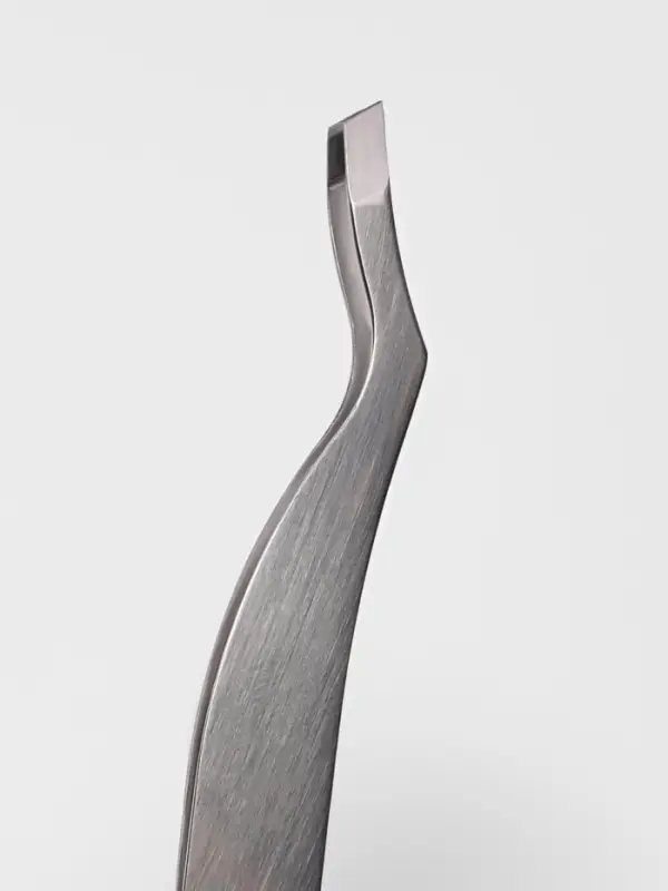 Пинцет скошенный, узкий, 9 см