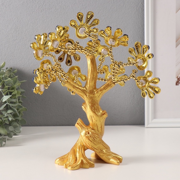 Сувенир от сглаза Сувенир от сглаза "Дерево с пятилистником" 7х12х26 см