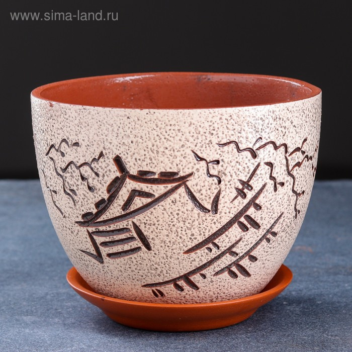 Горшок цветочный япония 2,3 л Горшок цветочный япония 2,3 л