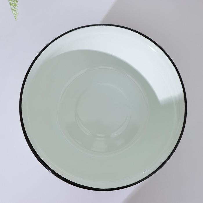 Миска, 4 л, индукция, деколь МИКС, цвет белый Миска, 4 л, индукция, деколь МИКС, цвет белый