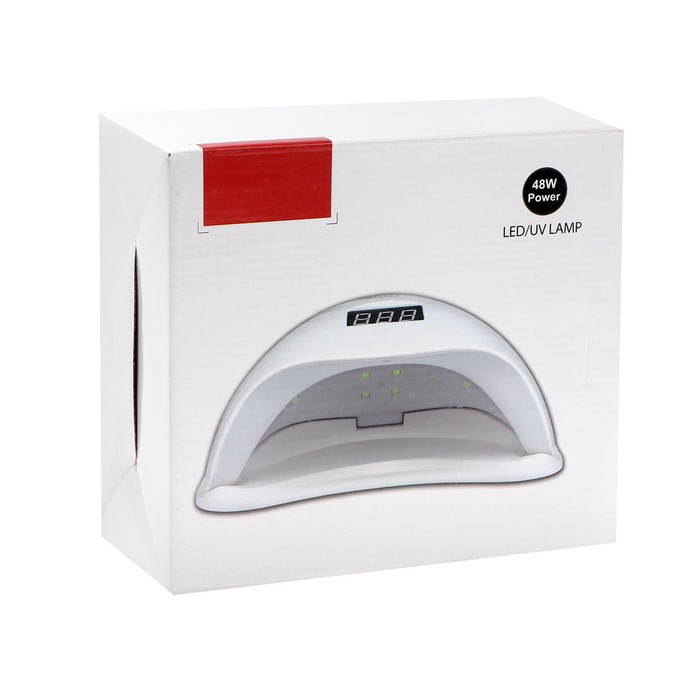 Лампа для гель-лака JessNail SUN 5, UV/LED, 48 Вт, таймер 10/30/60 сек, розовая Лампа для гель-лака JessNail SUN 5, UV/LED, 48 Вт, таймер 10/30/60 сек, розовая