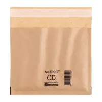 Крафт-конверт с воздушно-пузырьковой плёнкой Calligrata, 18&times;16 см, бежевый