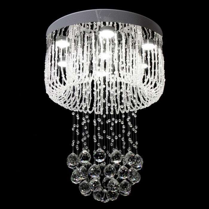 Светильник каскад Светильник каскад "Аэлита" 7xLED хром 50х50х65см BayerLux