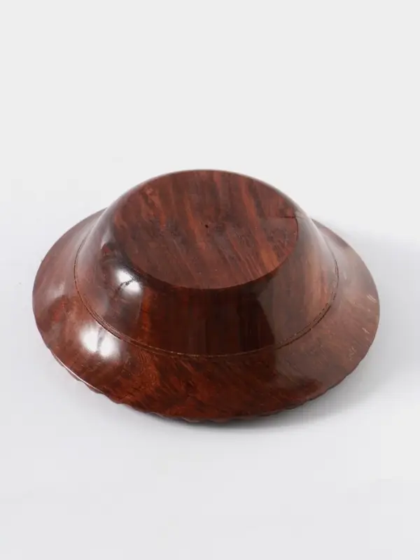 Чаша &laquo;Тарталетка&raquo;, 16&times;16&times;5 см, дерево шишам