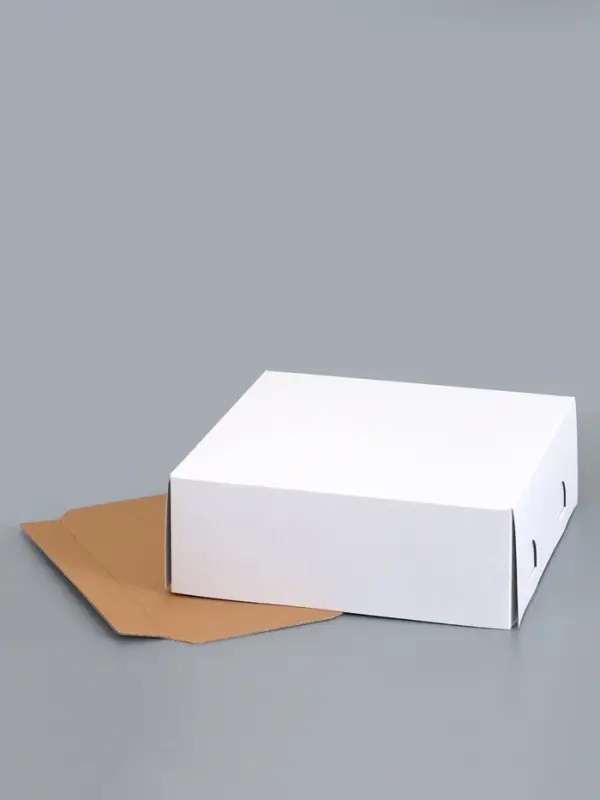 Кондитерская упаковка, коробка для десертов и тортов, 28&times;28&times;10 см