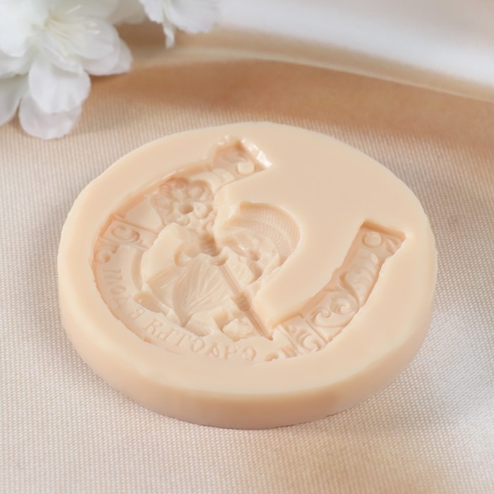 Молд силиконовый Молд силиконовый "Подкова счастье в дом" Силикон 0,5х6,7х6,5 см