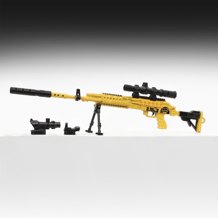 Сувенирное оружие мини винтовки Сувенирное оружие мини винтовки "Angry Duck" 26см