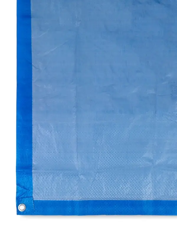 Тент защитный, 3&times;2 м, плотность 90 г/м&sup2;, УФ, люверсы шаг 1 м, тарпаулин, МИКС