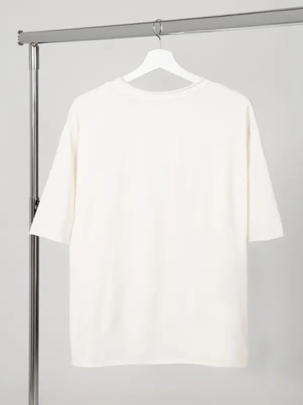 Футболка оверсайз Vozduh 2.0, кремовая, размер XS/S Футболка оверсайз Vozduh 2.0, кремовая, размер XS/S