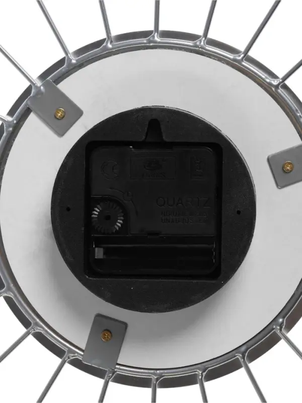 Часы настенные интерьерные &laquo;Лучики&raquo;, серия: Ажур, бесшумные, плавный ход, d=34 см, циферблат 12 см