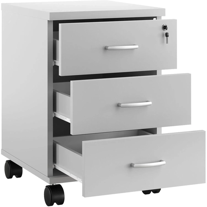 Тумба Easy One . мобильная 911274 (030) серый