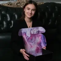 Коробка подарочная двухсторонняя складная, упаковка, &laquo;Present&raquo;, 27&times;21&times;9 см