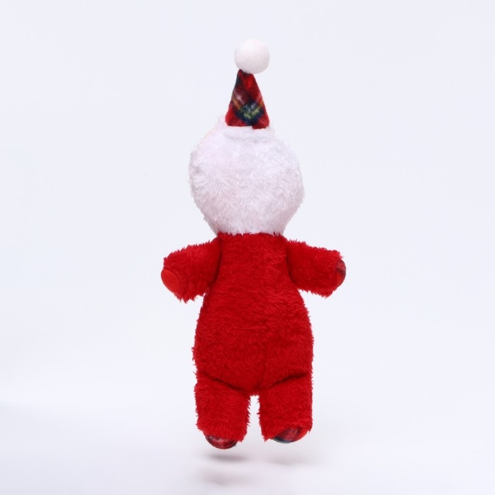 Игрушка мягкая для собак Игрушка мягкая для собак "Мороз" с пищалкой, 34 х 16 см