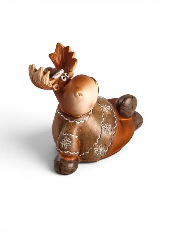 Фигурка &laquo;Лосик в колпаке&raquo;, 7.2&times;6.5&times;10 см