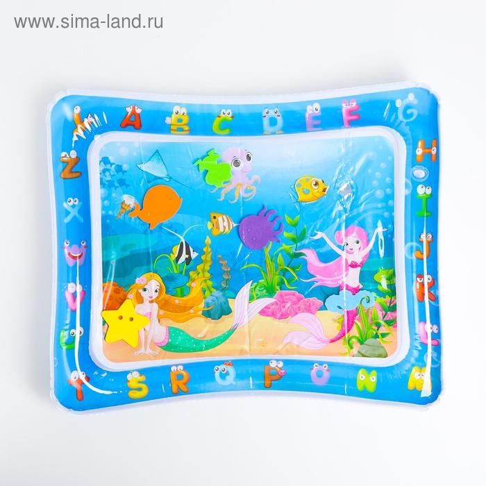 Акваковрик развивающий прямоугольный «Русалочка» Акваковрик развивающий прямоугольный «Русалочка»