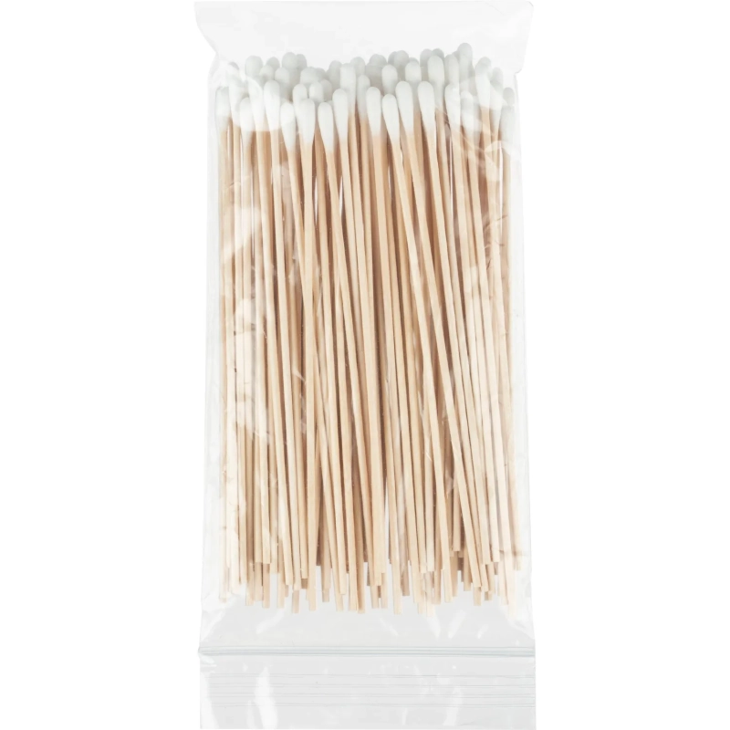 Зонд тампон (палочка) нестер. дерево/хлопок 15см, 100шт/уп Юникорнмед