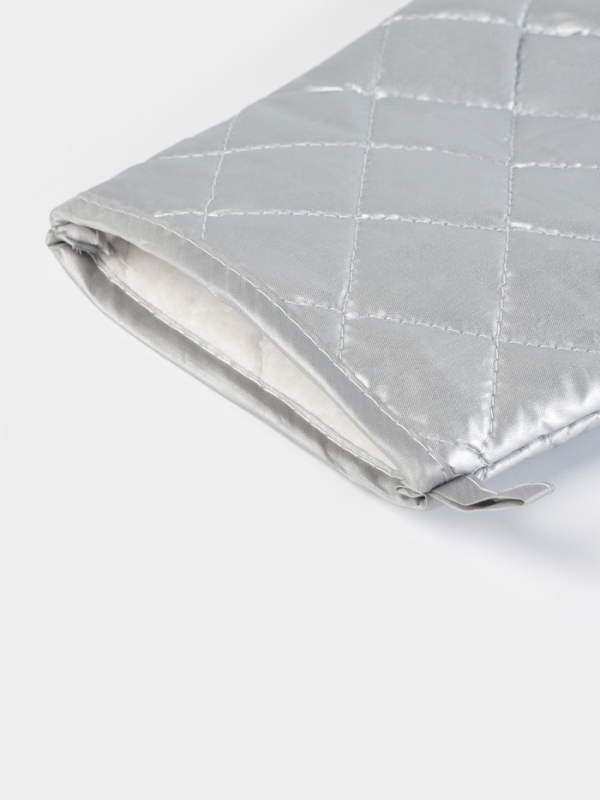 Защитная рукавица для отпаривания одежды, серая