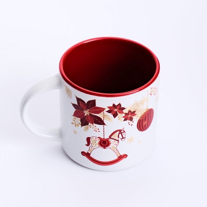 Кружка "Новый год принесет счастье", 380 мл