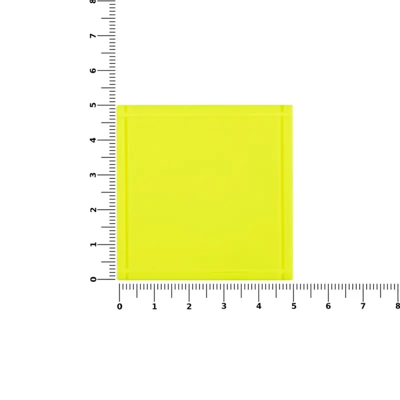 Лейбл из ПВХ Dzeta, L, желтый неон Лейбл из ПВХ Dzeta, L, желтый неон