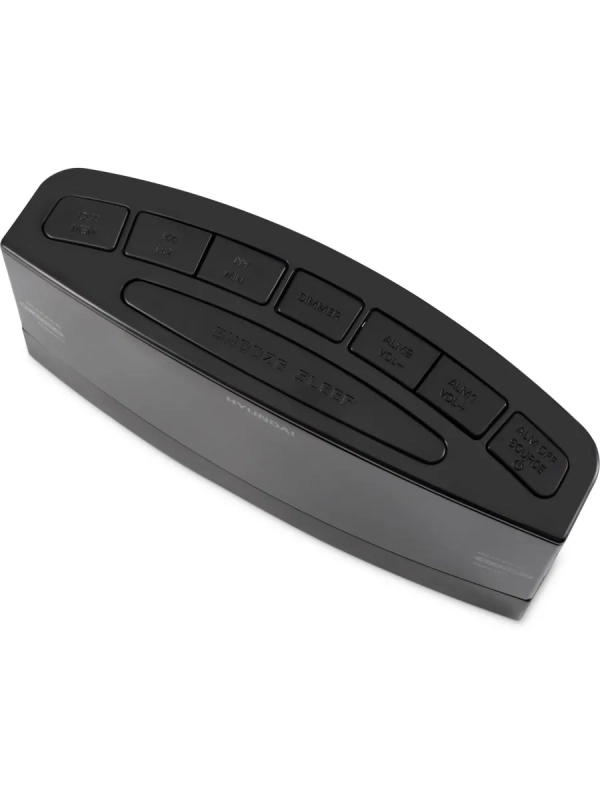 Радиобудильник H-RCL238 черный LCD подсв зеленая часы цифров Радиобудильник H-RCL238 черный LCD подсв зеленая часы цифров