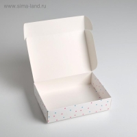 Коробка подарочная складная, упаковка, «Гифт бокс», 21 х 15 х 5 см