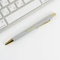 Ручка шариковая, синяя паста 0.7 мм пластик с тиснением на корпусе &laquo;Успехов во всем&raquo;